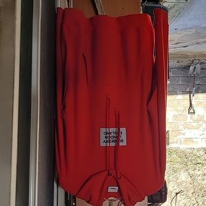 Burberry mens pullover hoodie top XL Red